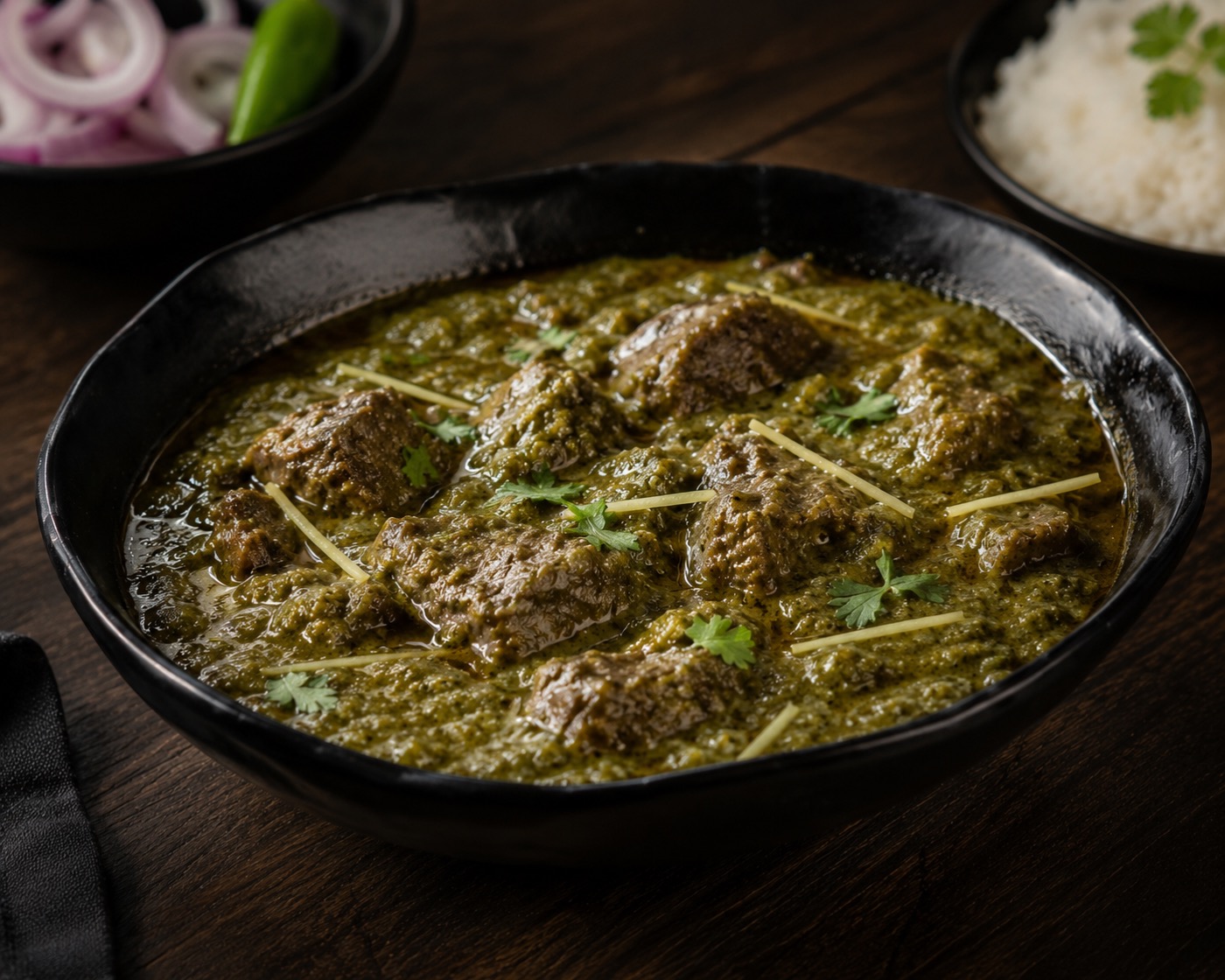 Mutton Palak